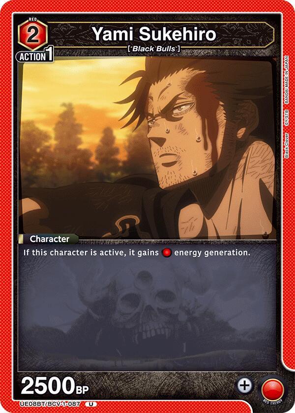 Yami Sukehiro (087) (UE08BT/BCV-1-087) [UE08BT: Black Clover]