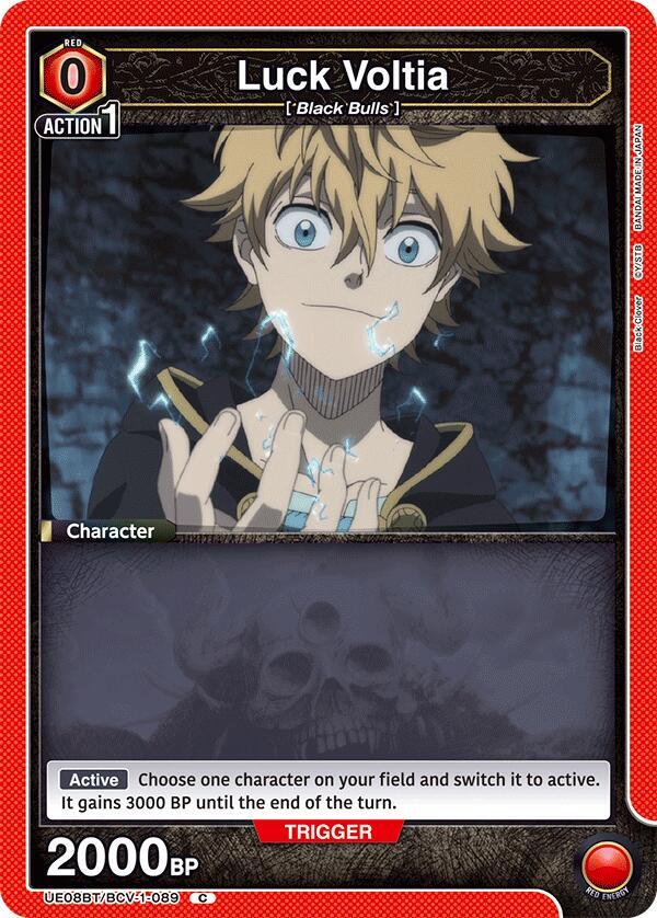 Luck Voltia (089) (UE08BT/BCV-1-089) [UE08BT: Black Clover]