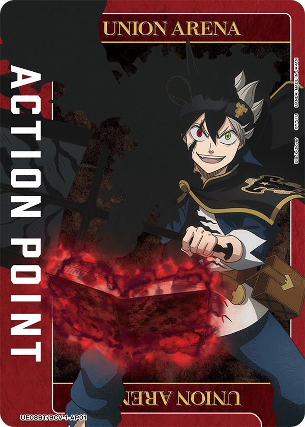 Action Point Card (AP01) (UE08BT/BCV-1-AP01) [UE08BT: Black Clover]