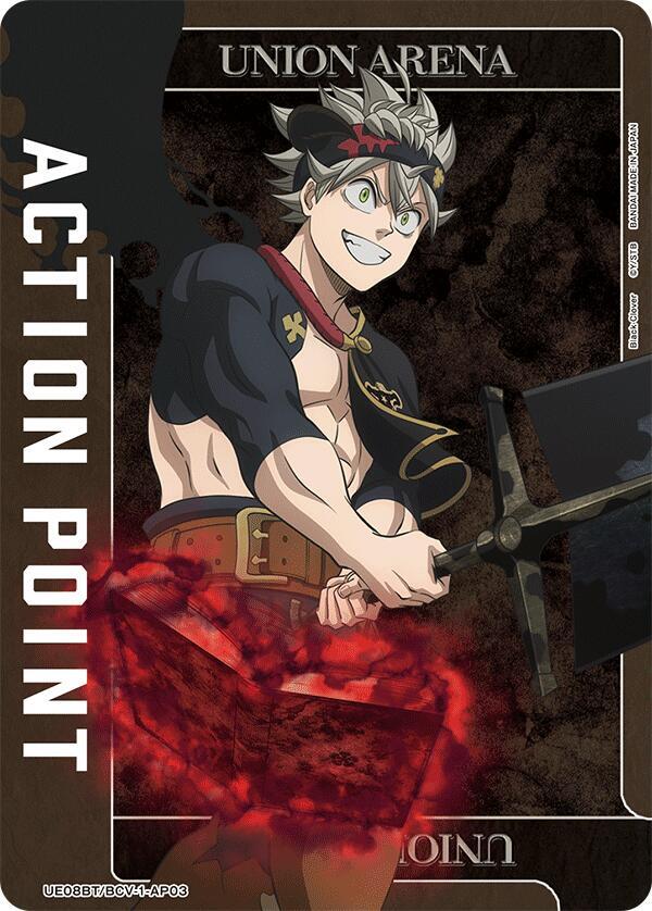 Action Point Card (AP03) (UE08BT/BCV-1-AP03) [UE08BT: Black Clover]