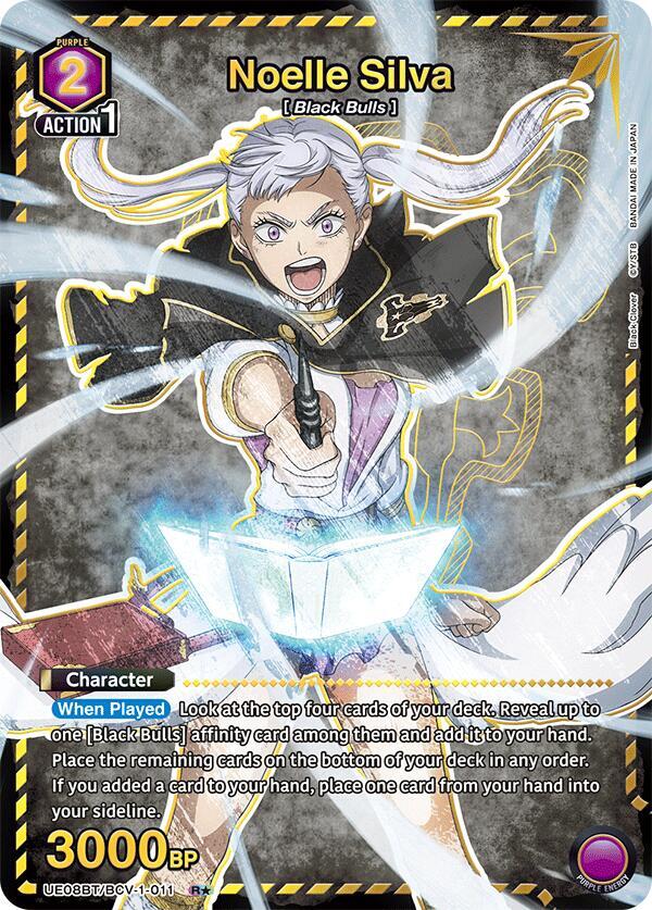 Noelle Silva (011) (R*) (UE08BT/BCV-1-011) [UE08BT: Black Clover]