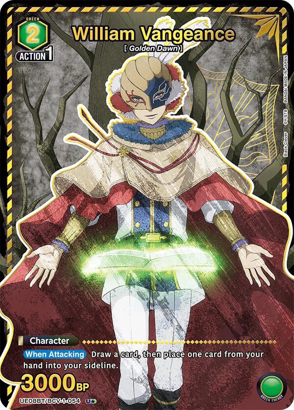 William Vangeance (U*) (UE08BT/BCV-1-054) [UE08BT: Black Clover]