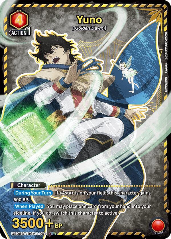 Yuno (094) (R*) (UE08BT/BCV-1-094) [UE08BT: Black Clover]
