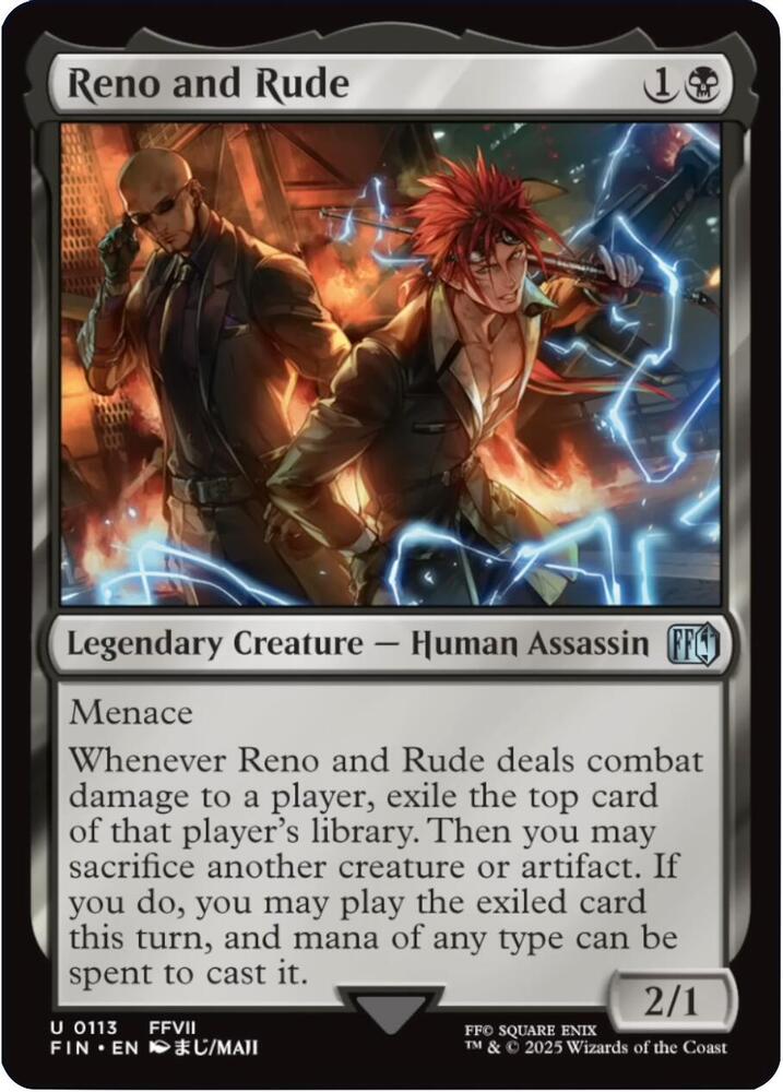Reno and Rude [FINAL FANTASY]