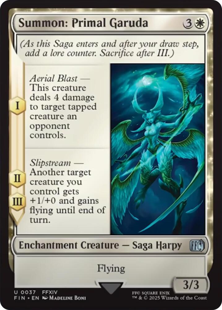 Summon: Primal Garuda [FINAL FANTASY]