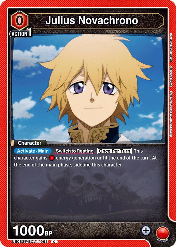 Julius Novachrono (UE08ST/BCV-1-068) [UE08ST: Black Clover Starter Deck]