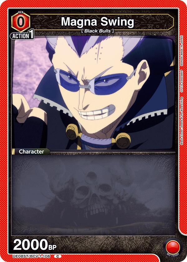 Magna Swing (UE08ST/BCV-1-106) [UE08ST: Black Clover Starter Deck]