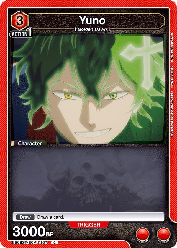 Yuno (107) (UE08ST/BCV-1-107) [UE08ST: Black Clover Starter Deck]