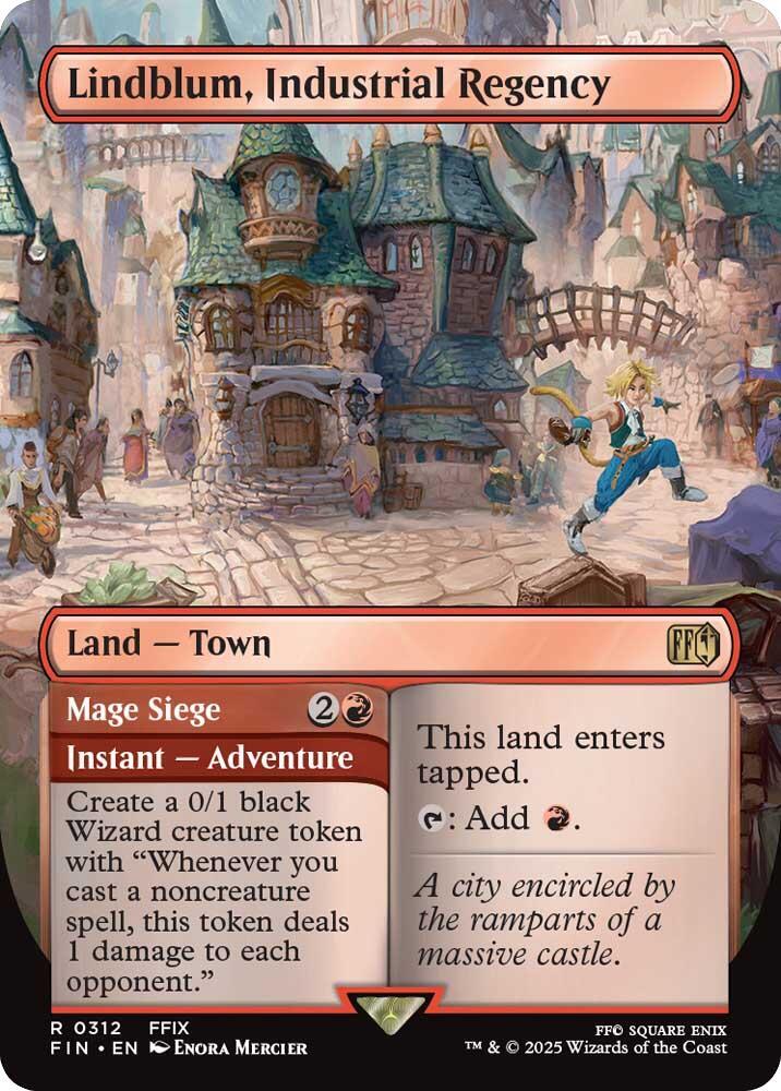 Lindblum, Industrial Regency (Borderless) [FINAL FANTASY]