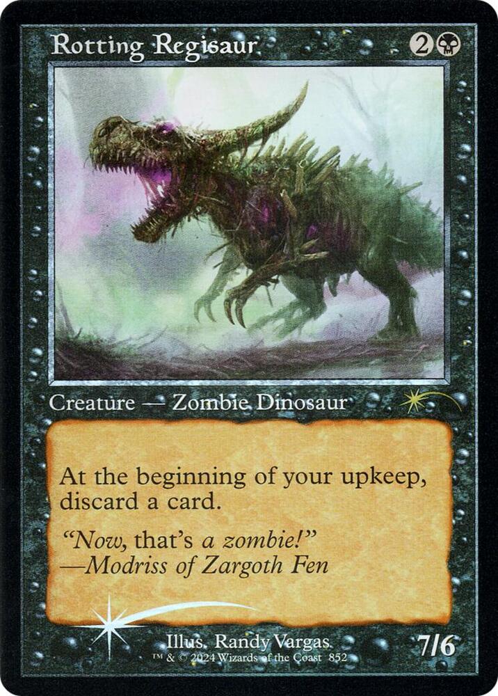 Rotting Regisaur (Retro Frame) [Secret Lair Drop Series]