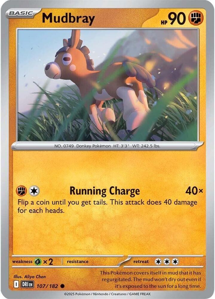 Mudbray (107/182) [Scarlet & Violet: Destined Rivals]
