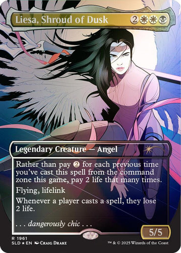 Liesa, Shroud of Dusk (Rainbow Foil) [Secret Lair Drop Series]