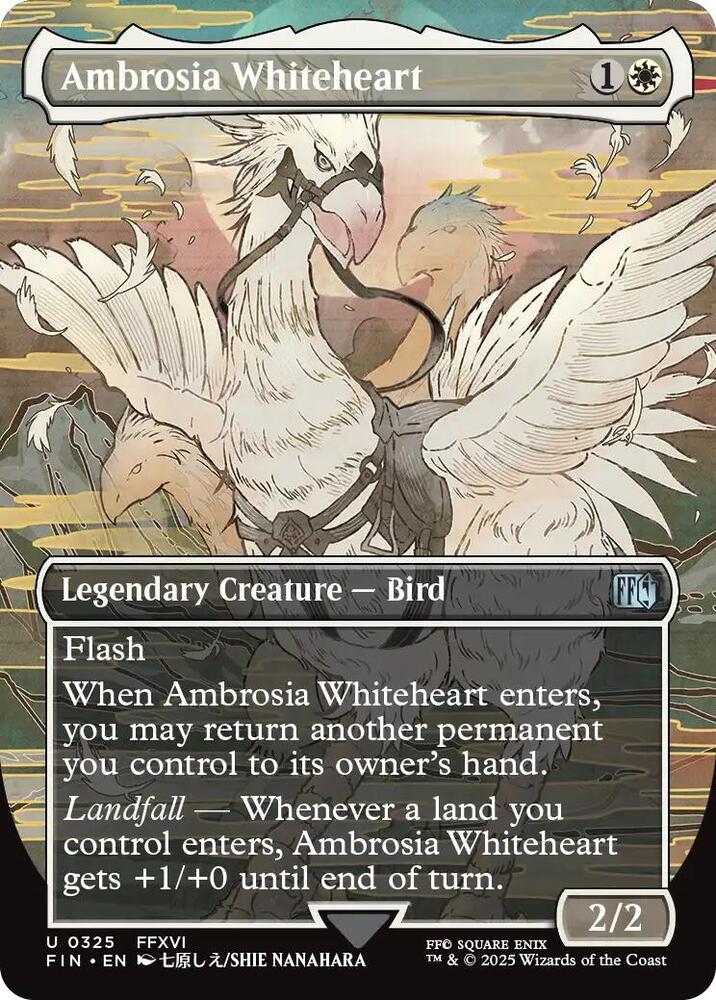 Ambrosia Whiteheart (Borderless) [FINAL FANTASY]