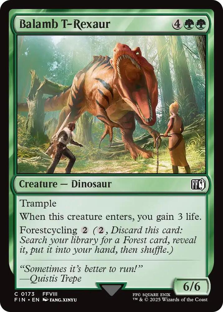 Balamb T-Rexaur [FINAL FANTASY]