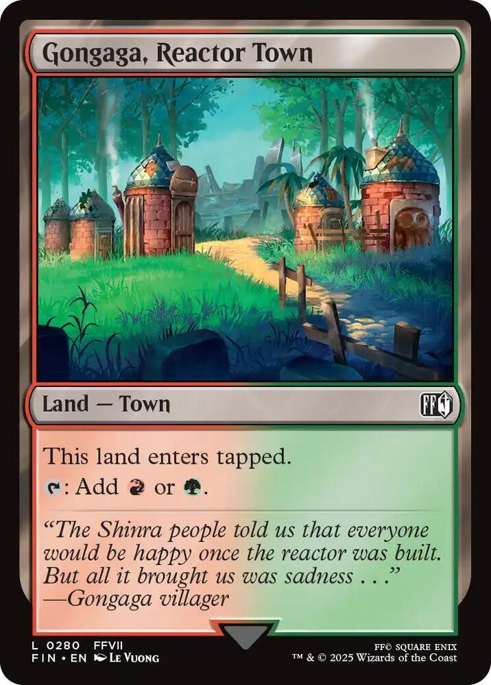 Gongaga, Reactor Town [FINAL FANTASY]