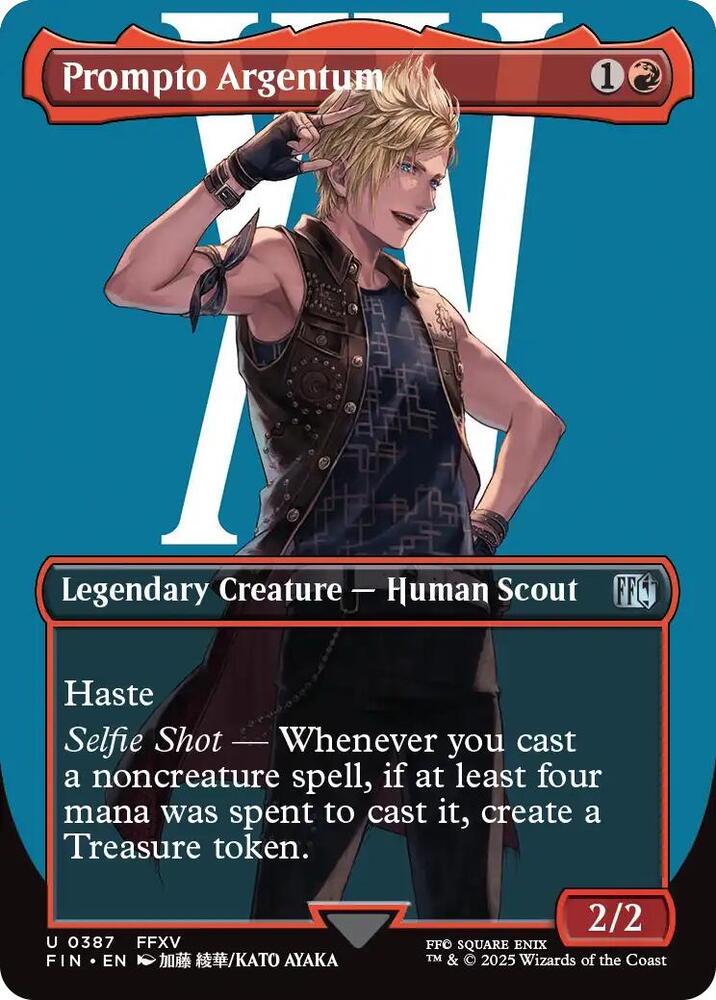 Prompto Argentum (Borderless) [FINAL FANTASY]