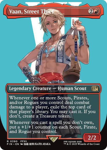 Vaan, Street Thief (Borderless) [FINAL FANTASY]