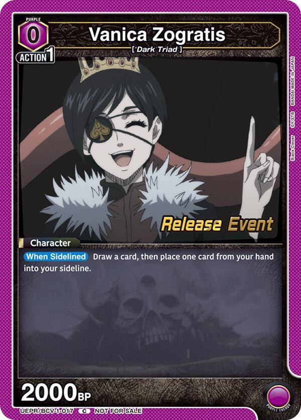 Vanica Zogratis (017) (UEPR/BCV-1-017) [UE08BT: Black Clover Release Event Cards]