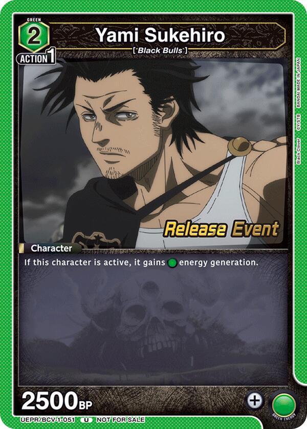 Yami Sukehiro (051) (UEPR/BCV-1-051) [UE08BT: Black Clover Release Event Cards]