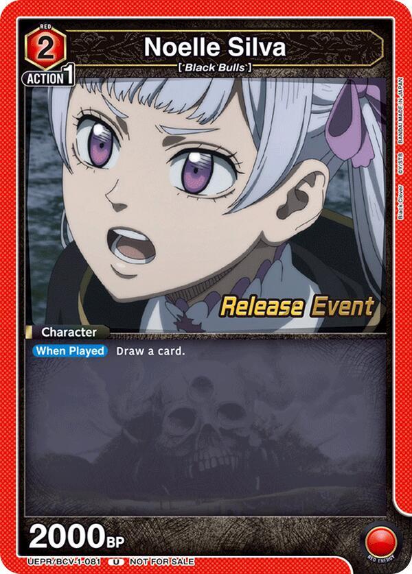 Noelle Silva (081) (UEPR/BCV-1-081) [UE08BT: Black Clover Release Event Cards]