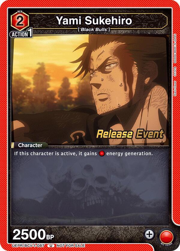 Yami Sukehiro (087) (UEPR/BCV-1-087) [UE08BT: Black Clover Release Event Cards]