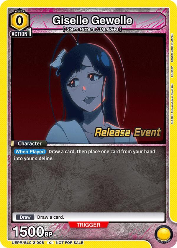 Giselle Gewelle (008) (UEPR/BLC-2-008) [UEX01BT: BLEACH: Thousand-Year Blood War Vol.2 Release Event Cards]