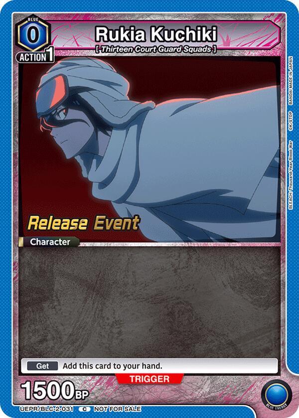 Rukia Kuchiki (031) (UEPR/BLC-2-031) [UEX01BT: BLEACH: Thousand-Year Blood War Vol.2 Release Event Cards]