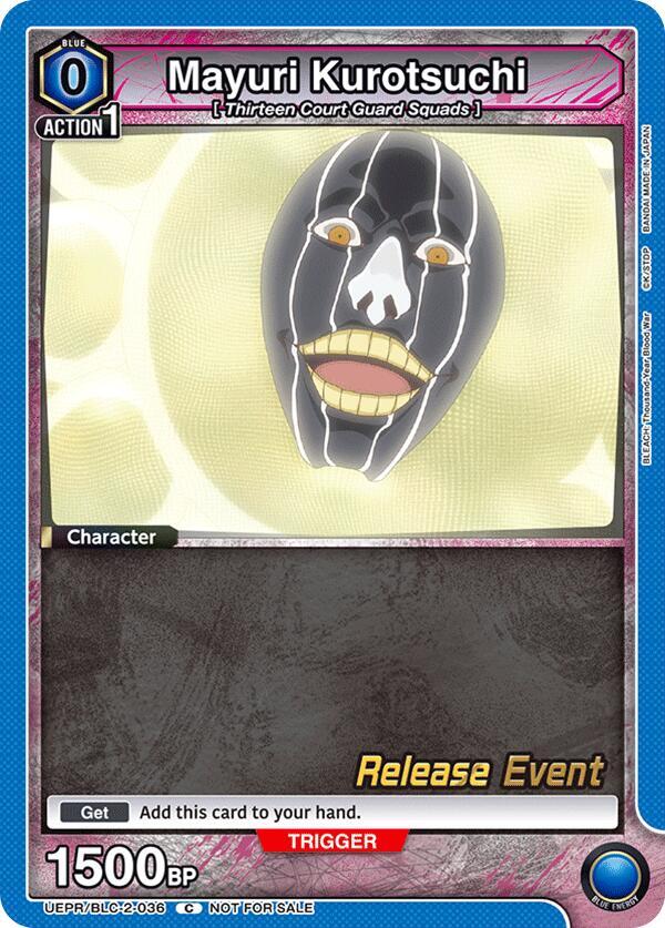 Mayuri Kurotsuchi (036) (UEPR/BLC-2-036) [UEX01BT: BLEACH: Thousand-Year Blood War Vol.2 Release Event Cards]