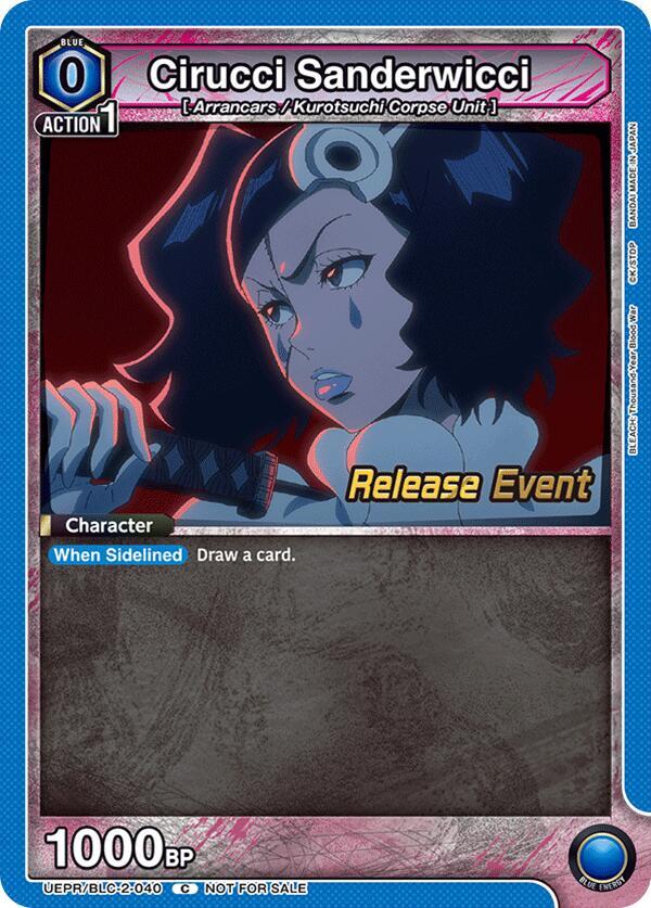 Cirucci Sanderwicci (UEPR/BLC-2-040) [UEX01BT: BLEACH: Thousand-Year Blood War Vol.2 Release Event Cards]