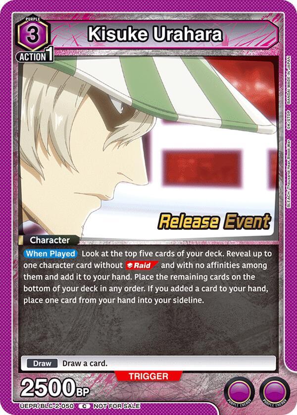 Kisuke Urahara (050) (UEPR/BLC-2-050) [UEX01BT: BLEACH: Thousand-Year Blood War Vol.2 Release Event Cards]