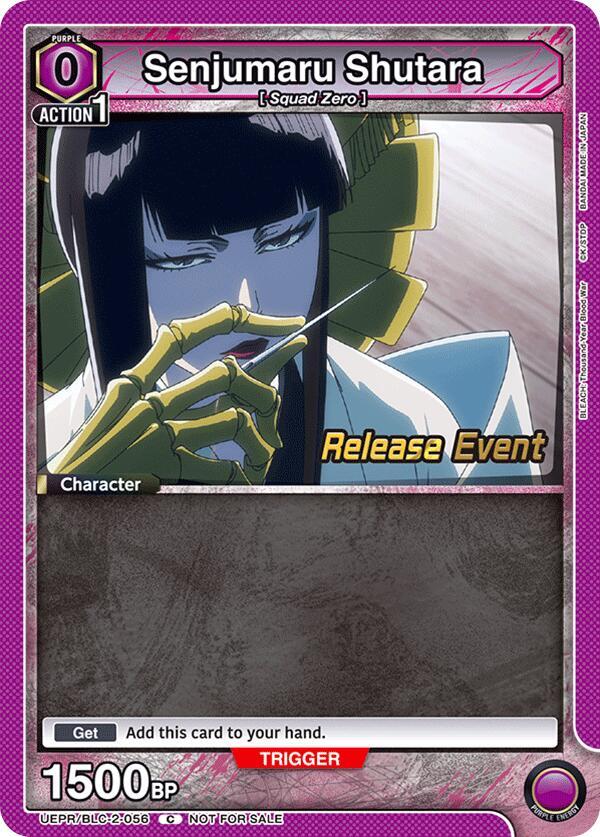 Senjumaru Shutara (056) (UEPR/BLC-2-056) [UEX01BT: BLEACH: Thousand-Year Blood War Vol.2 Release Event Cards]