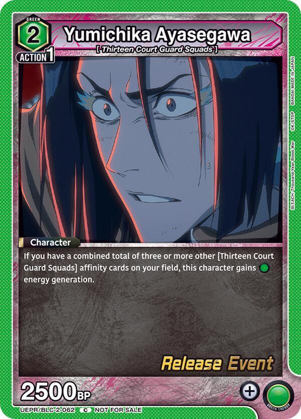 Yumichika Ayasegawa (UEPR/BLC-2-062) [UEX01BT: BLEACH: Thousand-Year Blood War Vol.2 Release Event Cards]