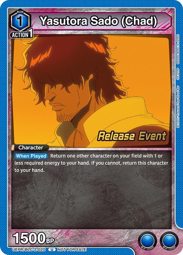 Yasutora Sado (Chad) (UEPR/BLC-2-020) [UEX01BT: BLEACH: Thousand-Year Blood War Vol.2 Release Event Cards]