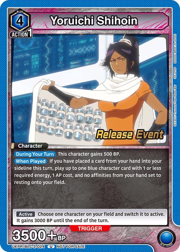 Yoruichi Shihoin (UEPR/BLC-2-024) [UEX01BT: BLEACH: Thousand-Year Blood War Vol.2 Release Event Cards]