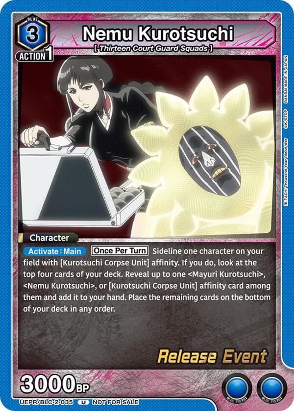 Nemu Kurotsuchi (UEPR/BLC-2-035) [UEX01BT: BLEACH: Thousand-Year Blood War Vol.2 Release Event Cards]
