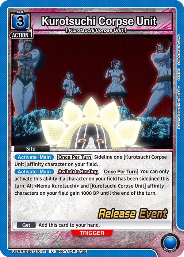 Kurotsuchi Corpse Unit (UEPR/BLC-2-044) [UEX01BT: BLEACH: Thousand-Year Blood War Vol.2 Release Event Cards]