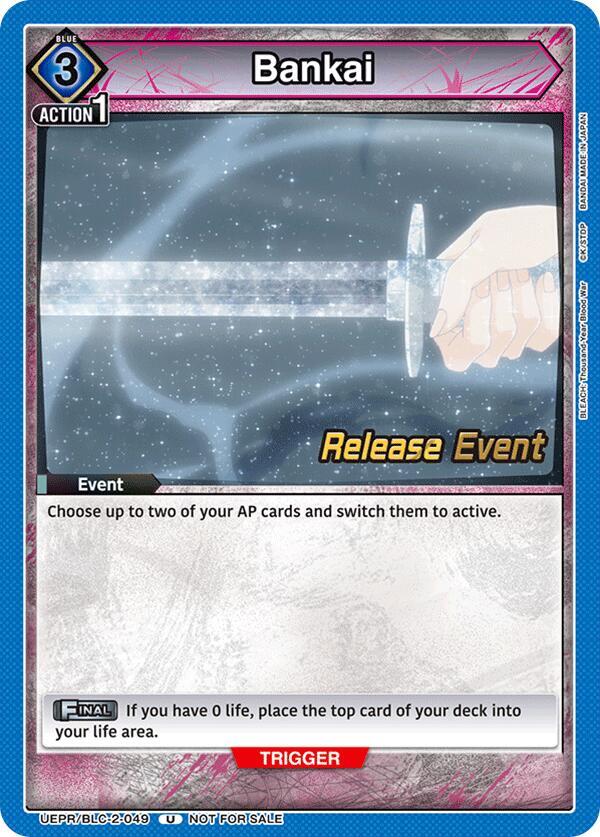 Bankai (UEPR/BLC-2-049) [UEX01BT: BLEACH: Thousand-Year Blood War Vol.2 Release Event Cards]