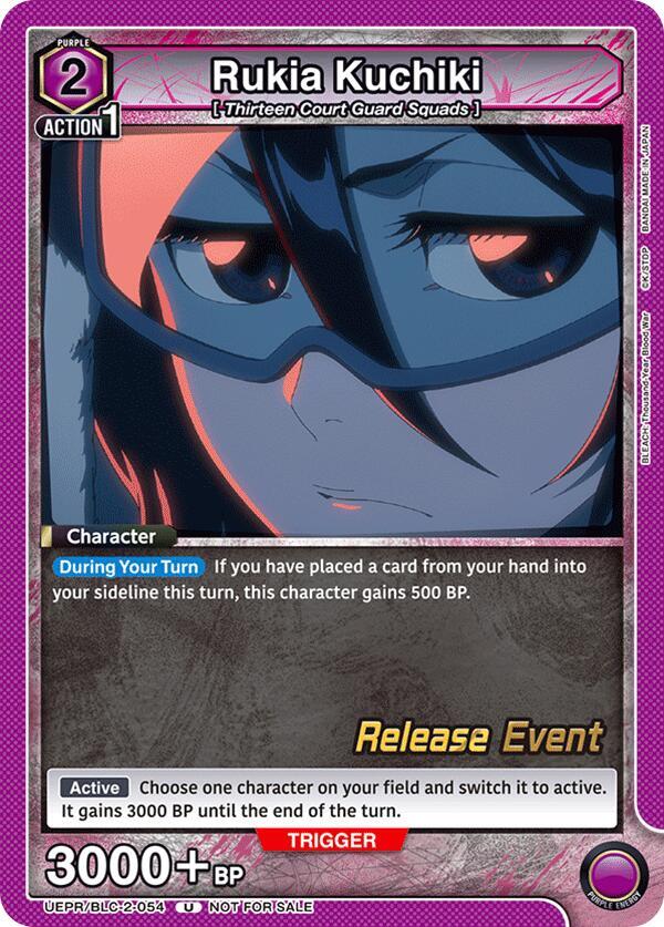 Rukia Kuchiki (054) (UEPR/BLC-2-054) [UEX01BT: BLEACH: Thousand-Year Blood War Vol.2 Release Event Cards]