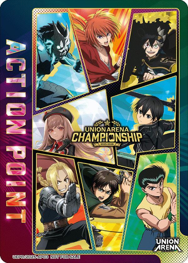 Action Point Card (AP03) (Regionals 25-26) (UEPR/2025-AP03) [Union Arena Promotion Cards]