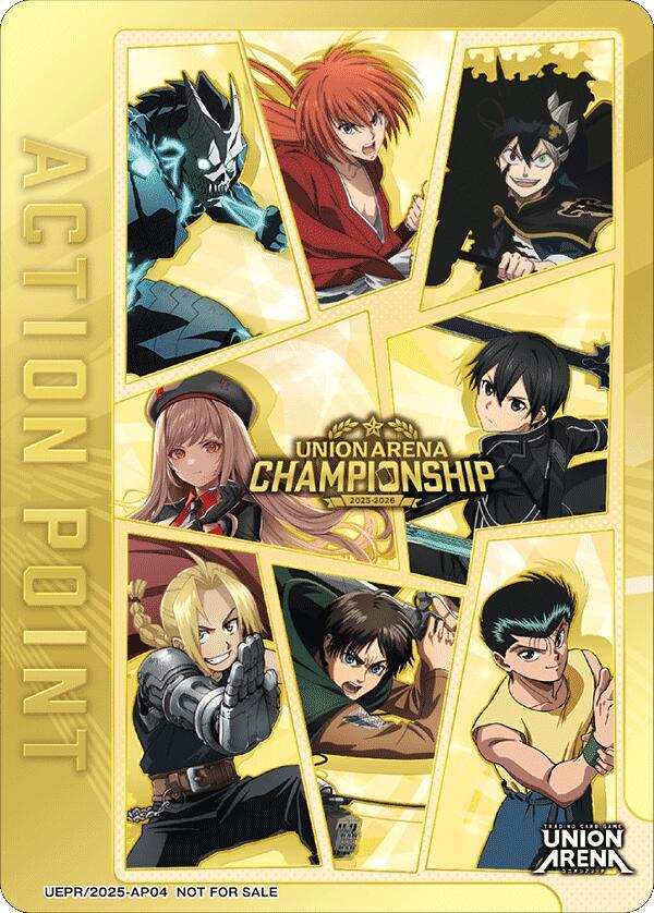 Action Point Card (AP04) (Regionals 25-26) (UEPR/2025-AP04) [Union Arena Promotion Cards]