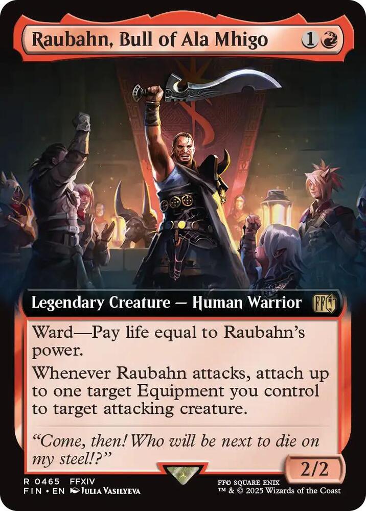 Raubahn, Bull of Ala Mhigo (Extended Art) [FINAL FANTASY]