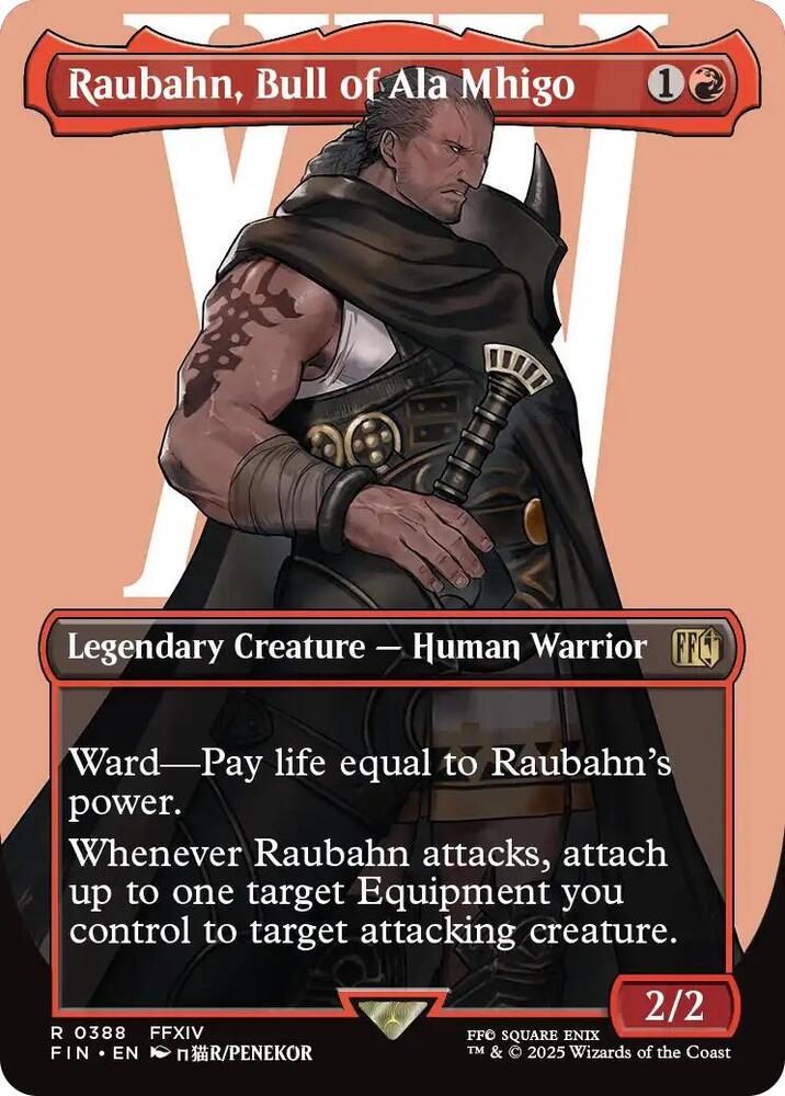 Raubahn, Bull of Ala Mhigo (Borderless) [FINAL FANTASY]