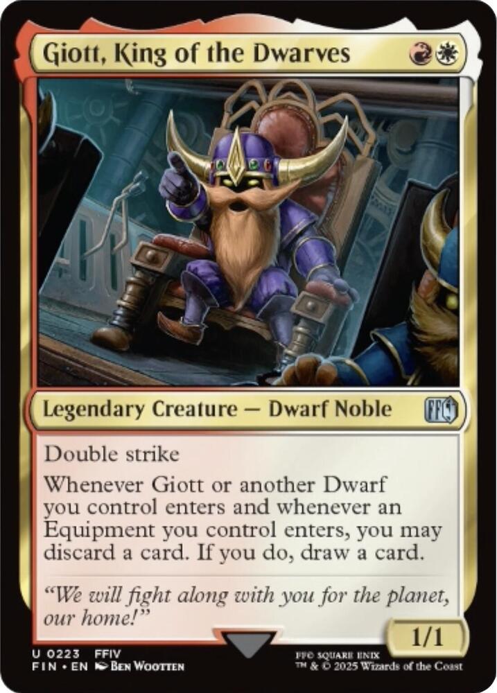 Giott, King of the Dwarves [FINAL FANTASY]