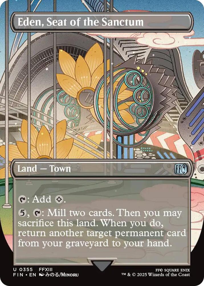 Eden, Seat of the Sanctum (Borderless) [FINAL FANTASY]