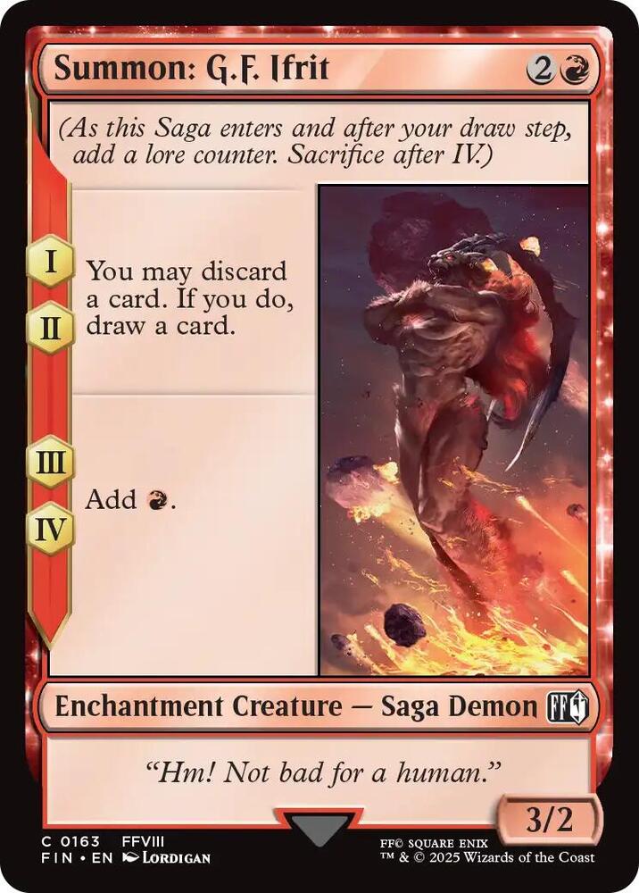 Summon: G.F. Ifrit [FINAL FANTASY]
