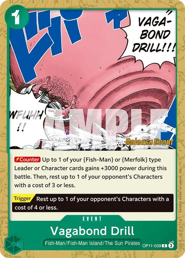 Vagabond Drill [A Fist of Divine Speed Release Event Cards]