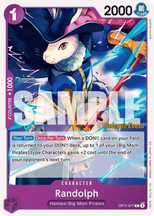 Randolph [A Fist of Divine Speed Release Event Cards]