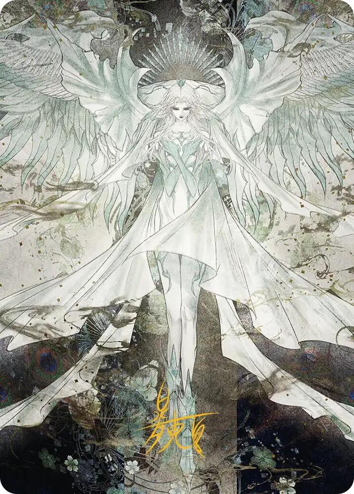 Hydaelyn, the Mothercrystal Art Card (Gold-Stamped Signature) [FINAL FANTASY Art Series]