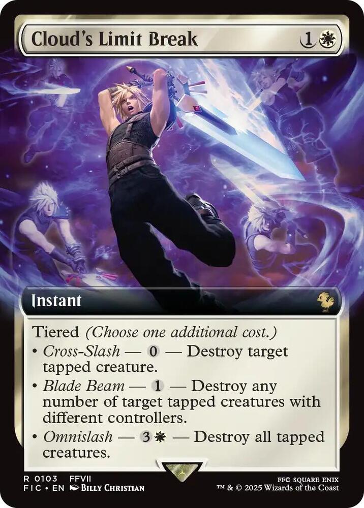 Cloud's Limit Break (Extended Art) [FINAL FANTASY Commander]