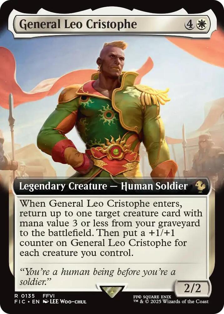General Leo Cristophe (Extended Art) [FINAL FANTASY Commander]